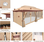 COBIZI Gazebo 12x20 Heavy Duty Gazebos - Image 6