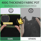 3-Pack 20 Gallon Grow Bags, Thickened Nonwoven Fabric Pots - Image 5