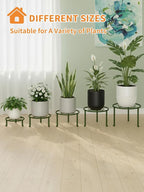 5 Pack Metal Pot Rack Stand, Patented Plant Stand - Image 7