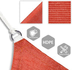 Patio Paradise 20' x 20' x 19'10" Sun Shade Sail Triangle Canopy, Permeable - Image 3