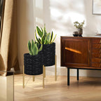 ARNIS Modern Planter Pots, Decorative Planters, Metal Pots - Image 6