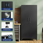 Yizosh Metal Garage Storage Cabinet - Image 4