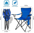 Damei century Folding Camping Chairs- Lightweight, Portable Chair - Image 3