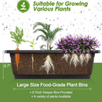 SEJOV 4FT Vertical Raised Garden Bed, 5 Tiers Elevated Planter Box - Image 7
