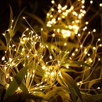 Christmas Outdoor Garden Decorative Lights, Solar Firework Lights 105 LED - Image 3