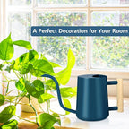 Watering Can Indoor Plants, 35oz Small Stainless Steel Metal Watering Can - Image 4