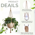 EBOOT 2 Pack 41 Inch Large Macrame Plant Hanger Rope to Hang Flower Pot Plant - Image 3