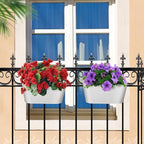 MADHOLLY Railing Planter with Drainage Holes - Image 7