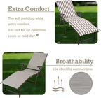 Kozyard Cozy Aluminum Reclining Lounge Chair - Image 7