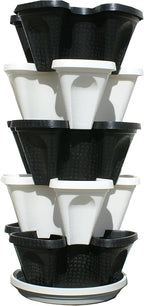 Mr. Stacky Multiple Color 5 Layer 13inch Vertical Planter - Image 4