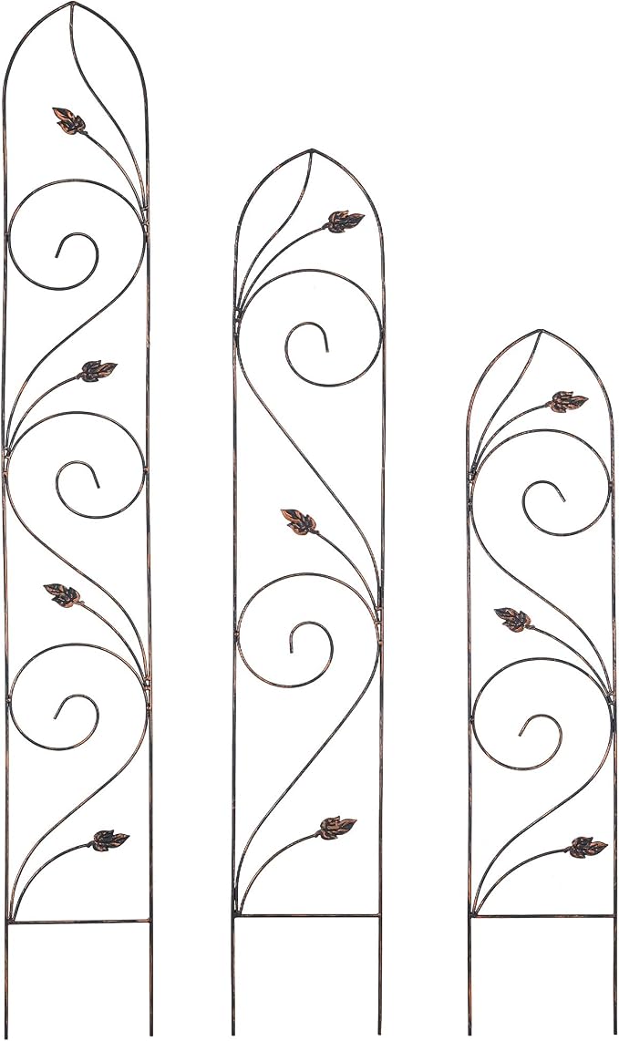 Arcadia Garden Products TR04 Autumn Leaf Trellis - Image 3