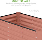 Best Choice Products 4x2x2ft Outdoor Metal Raised Garden Bed, Deep Root Planter - Image 5