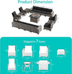16-Piece Outdoor Patio Furniture Set - Image 5