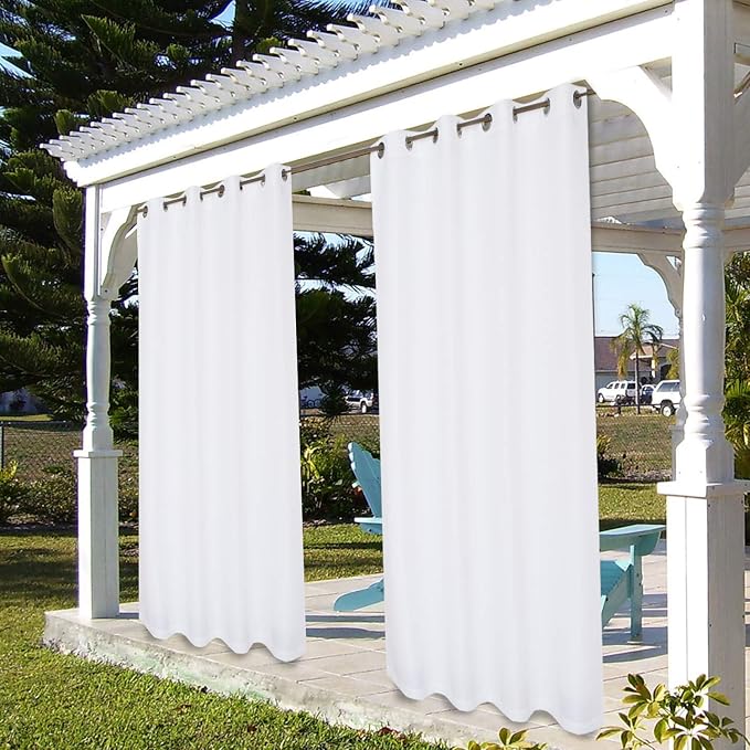 BONZER Outdoor Curtains for Patio Waterproof, Premium Thick Privacy - Image 7