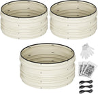 WORKPRO 3Pcs 2x2x1ft Galvanized Raised Garden Bed Set, Rust & Corrosion - Image 8
