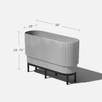 Veradek Demi Series Raised Long Planter - Image 2