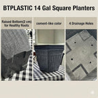 18'' Large Square Planter for Plants - Image 6