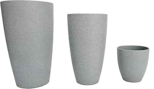 24, 11 Inch Large Plastic Planters - Image 2