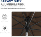 ABCCANOPY Durable Solar Led Patio Umbrellas - Image 7