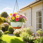 Hanging Planter for Indoor Plants, 10 Inch Self-Watering Hanging Planters - Image 7