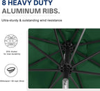 ABCCANOPY 10FT Durable Solar Led Patio Umbrellas - Image 6