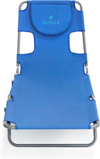 Ostrich Beach Lounge Chair, Folding & Reclining Outdoor Chaise Lounger - Image 8