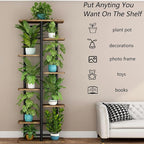 LINZINAR Plant Stand 8 Tier 9 Potted Multiple Flower Pot Holder Shelf Indoor - Image 5