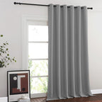 NICETOWN Blackout Sliding Glass Door Curtains, Room Darkening Thermal Insulated by NICETOWN