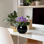 Ceramic African Violet Self Watering Pots, 6 Inch Self Watering Plant Pot - Image 3