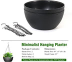 10 inch Hanging Planters for Outdoor Indoor Plants - Image 4