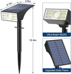 Solar Spot Lights Outdoor, 6 Pack/56 LED Outdoor Lights - Image 7