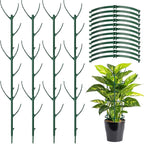 12 Pack Plant Support Stake Half Round Plant Support by BUYNOW