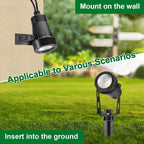 Outdoor Landscape Lighting, 4 Pack LED Outdoor Spot Lights - Image 6
