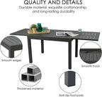 Kozyard Villa Expandable Patio Dining Table - Image 6