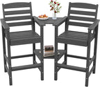 SERWALL Tall Adirondack Chairs Set of 2 by SERWALL