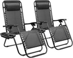 Homall Zero Gravity Chair Patio Folding Lawn Lounge Chairs Outdoor Lounge - Image 10