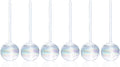 Clear Plant Watering Globes Set of 6 by MissionGallery