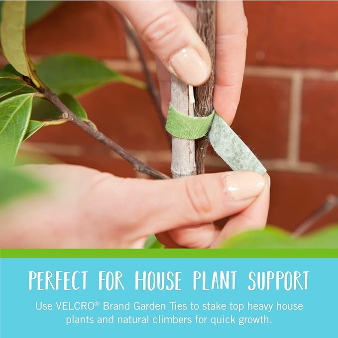 Velcro Brand VEL-30088-AMS Garden Pre-Cut 45pcs ONE-WRAP Plant Ties Suitable - Image 5