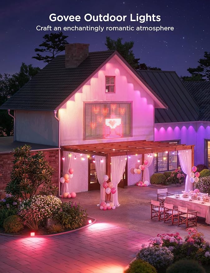 Govee Permanent Outdoor Lights 2, 50ft RGBIC Outdoor Lights - Image 2