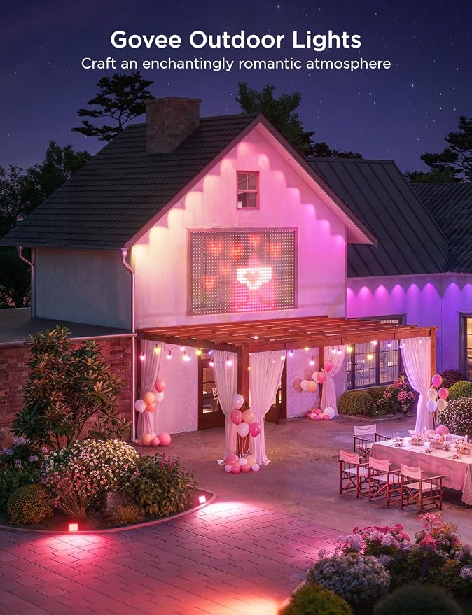 Govee Permanent Outdoor Lights 2, 100ft RGBIC Outdoor Lights - Image 2