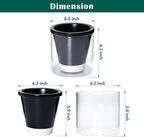 D'vine Dev 6 Inch Design Self Watering Planter - Image 3