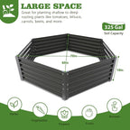 A ANLEOLIFE 33-Pack Deep Root Galvanized Raised Garden Beds Outdoor - Image 5