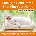 Cat Window Perch with Industrial-Grade Suction Cups - Image 2