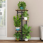 LINZINAR Plant Stand Indoor 4 Tier 5 Potted Multiple Plant Shelf Stands - Image 2