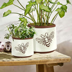 YBX Terracotta Pots Inch with Drainage Holes, Bee Decor, Ceramic Pots - Image 6