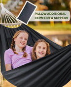 Chihee Hammock for Stand 9.8ft x 4.9ft Soft Cotton Hammock Holds Up to 660lbs - Image 2