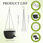 10 Inch Hanging Baskets 2 PC - Image 2
