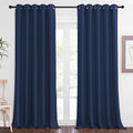 NICETOWN Blackout 110 inch Sliding Door Curtain, Grommet Thermal Insulated Room by NICETOWN
