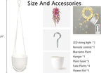 Comtelek Artificial Flowers for Outdoors Fake Hanging Plants - Image 3