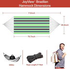 JoyView Brazilian Hammock for Single Preson - Image 2